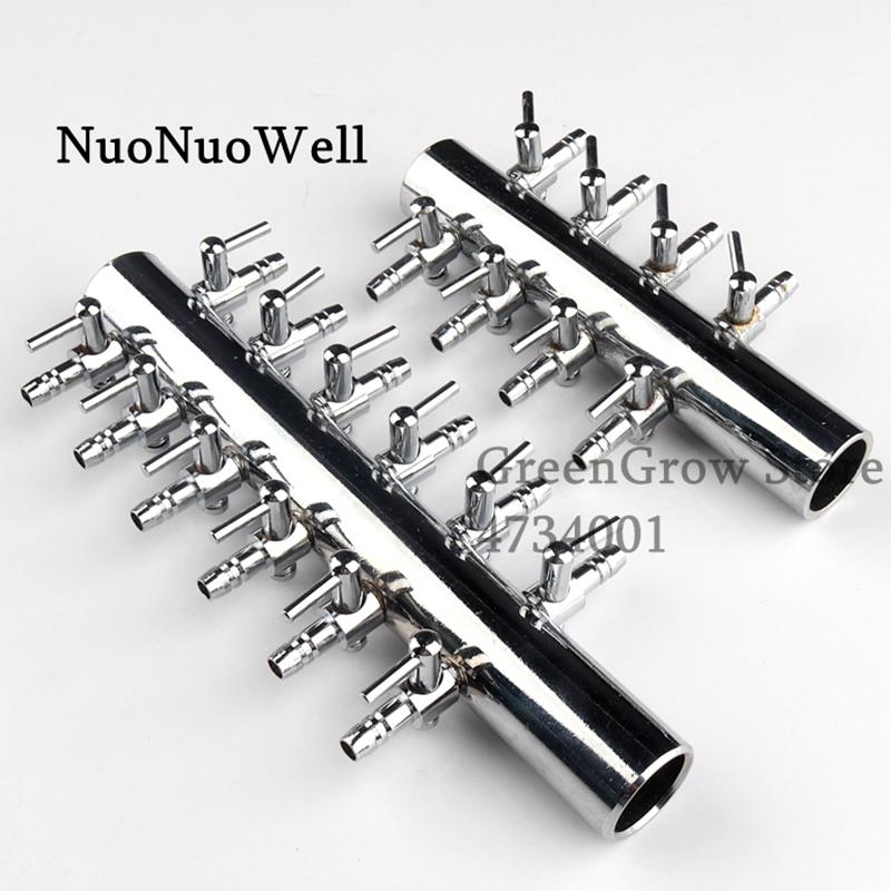 

1pc Outer Dia.19mm Air Splitter Distributor Flow Control Valve Aquarium Fish Tank Air Pump Tube Switch Accessories Gas Shunt, 4-head