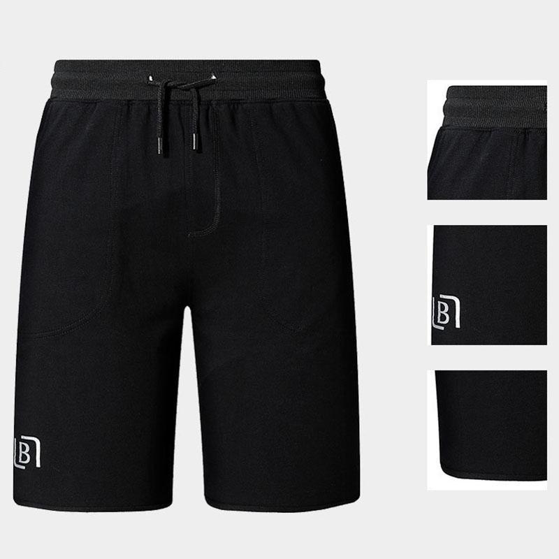 

1 Pcs Men Breathable Elasticity Beach Shorts Fashion for Outdoor Summer Sport 881, Black