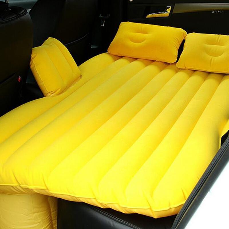

Car Travel Bed Air Inflatable Mattress Universal for Back Seat Multi Functional Sofa Outdoor Self-driving Camping Mat Cushion1