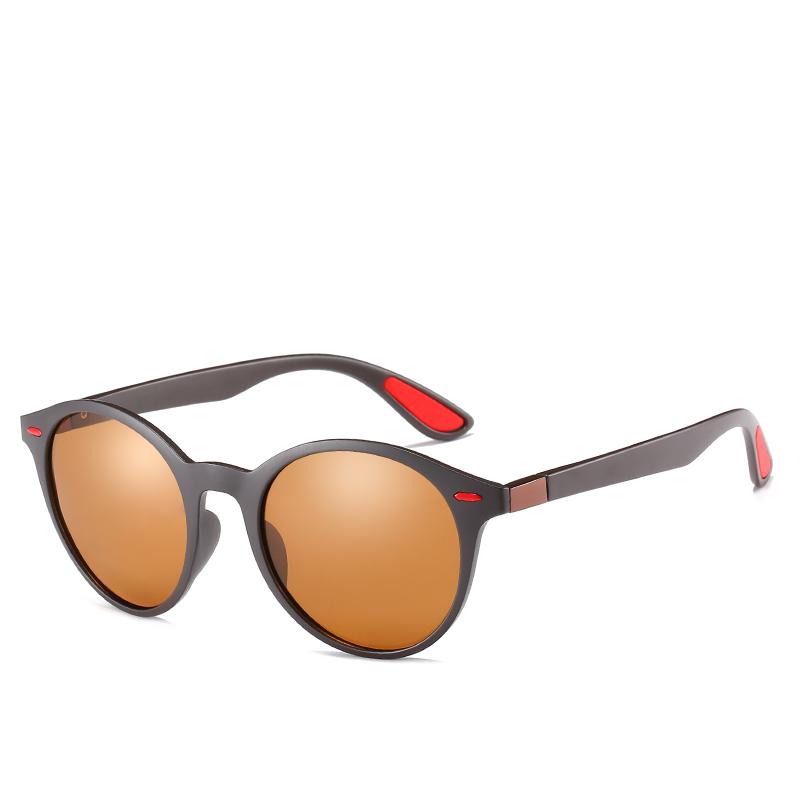 

Sunglasses Vintage Round Sun Glasses Men Women Classic Retro Polarized TR90 Legs Lighter Design Frame UV400 Protection Gafas De Sol