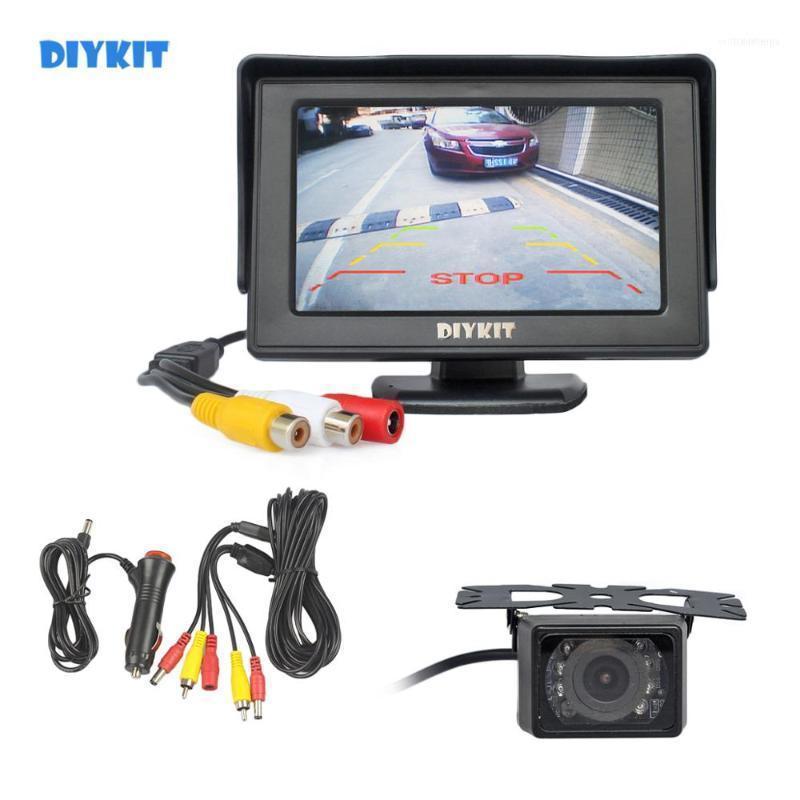 

Car Video DIYKIT 4.3" Color TFT LCD Monitor Waterproof IR Night Vision HD Rear View LED Camera Parking Assistance System1