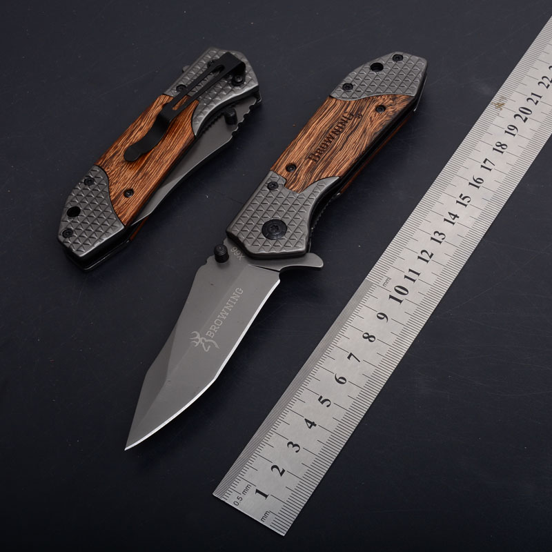

Browning X66 5Cr15Mov Folding Pocket Knife Tanto Point 5Cr15Mov Blade Hunting Hiking Utility Outdoor Knives Survival Tactical Gear