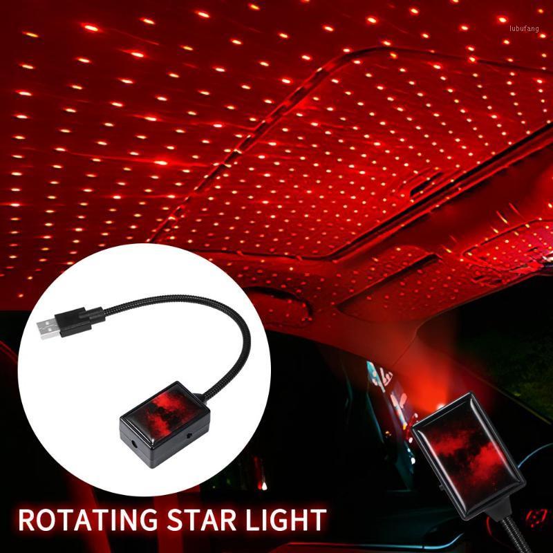 

USB Ceiling Light Atmosphere Decoration Ambient Light 360 Rotation USB Interface Universal Car Room Decoration For Car1