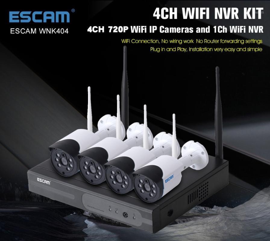

Escam wnk404 4CH 720p Wireless AoteTek Kit Outdoor IR WIFI IP Camera Surveillanc from asmile1