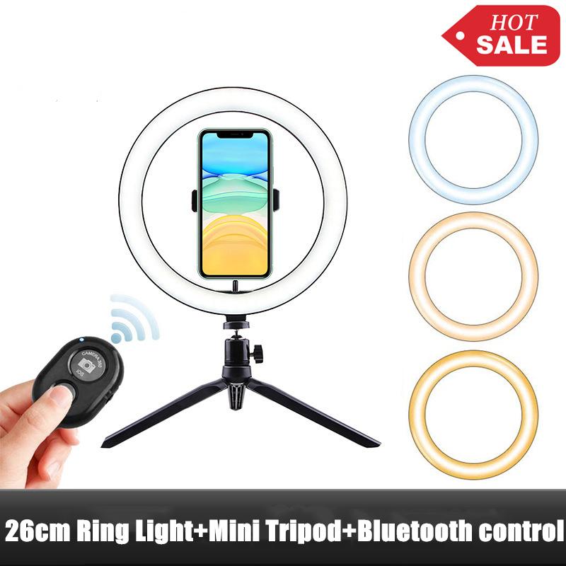 

Photography Lighting with Tripod Stand Camera Photo Studio Circle Led Selfie Ring Light Phone Lamp for Video TikTok Youtube Set