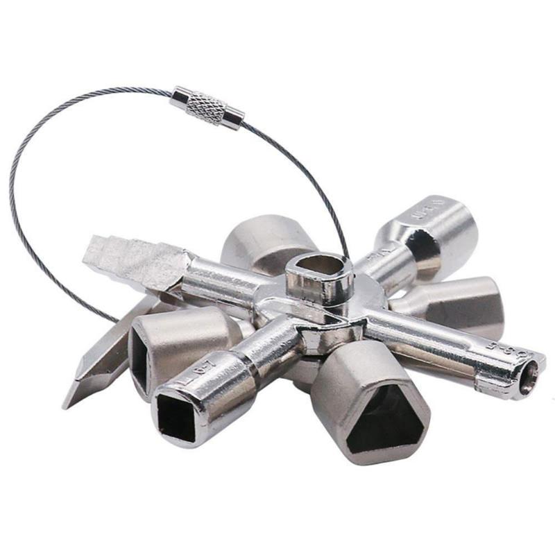 

Multifunctional Marine Tools Key Universal Control Torque Wrenches Cross Key Train Door Tools