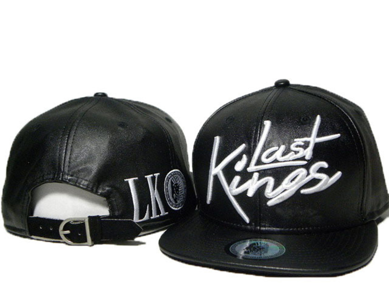 

Cheap Hot Last Kings Leather Snapback hats white lastking LK Designer Brand mens women baseball caps hip-hop street caps Free Shipping, Blue;gray
