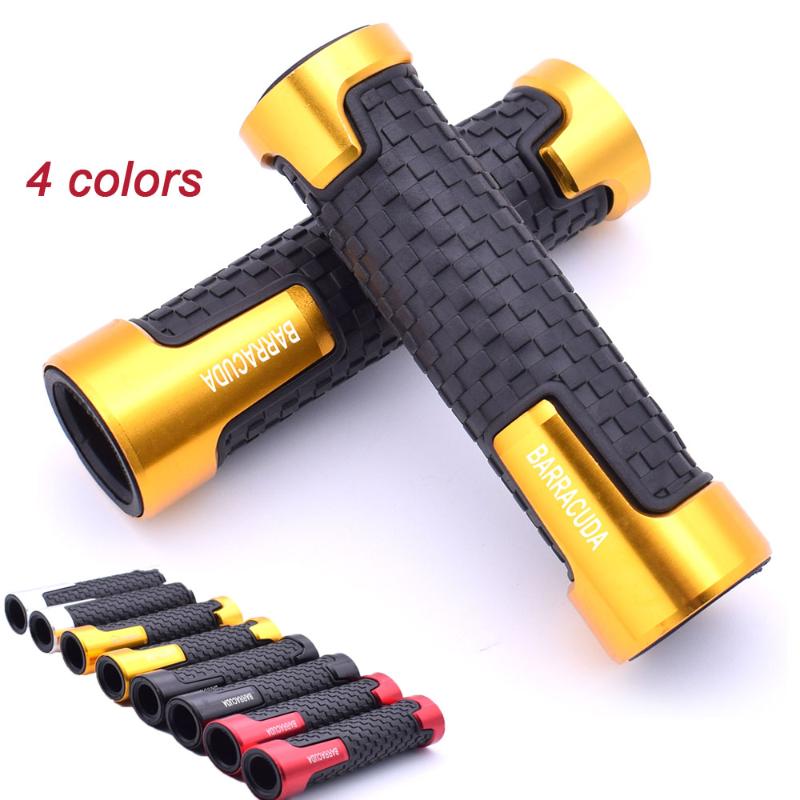 

Motorcycle 7/8"22mm Handle Bar Grip CNC Aluminum Rubber Handlebar Hand Grips For C600 C650 Sport C650GT C400GT S1000RR