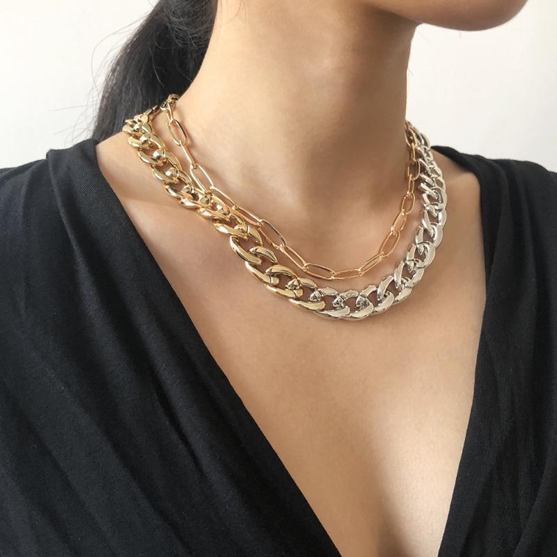 

PHYANIC Punk Hip-hop Choker Necklace For Women Collar Statement Fashion Chunky Thick Chain FashionNeck Jewelry Wholesale1