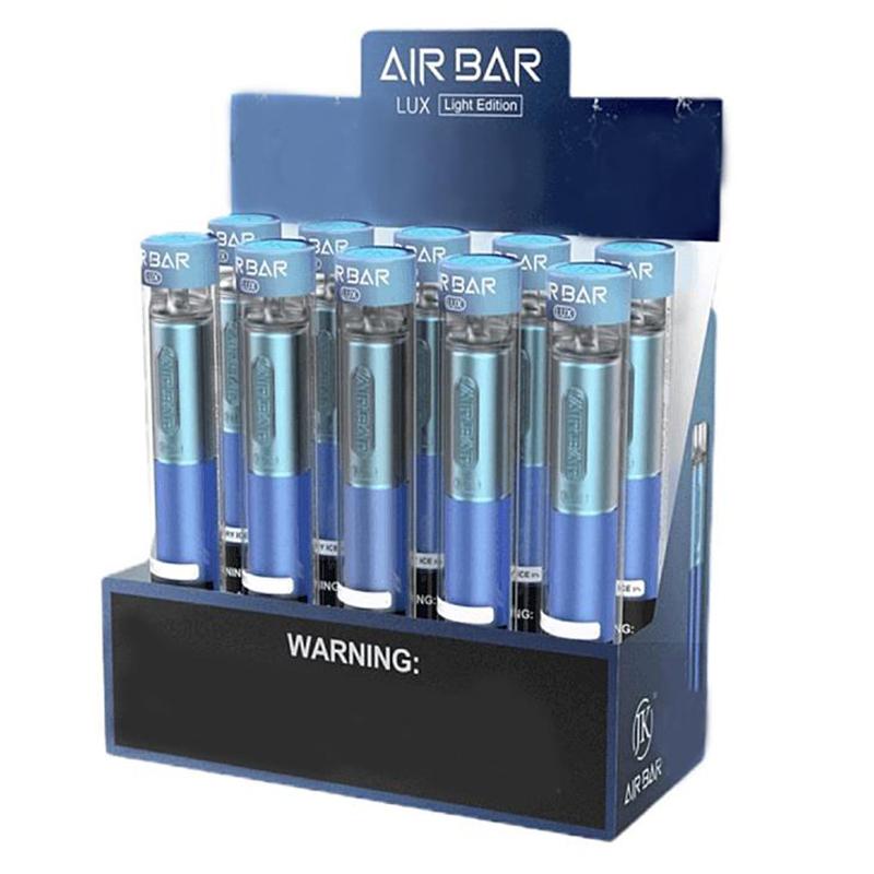

High Quality Air Bar Lux Disposable Vape Pen Pods Device 1000+ Puffs 2.7ml Cartridges Pods 500mah Battery Pre-filled E-Cigarette Vapes