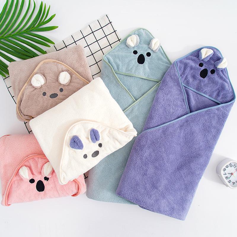 

Newborn Baby Bath Towel Hooded Baby Blankets Newborn Velvet Swaddle Blanket Infant Towels Kids Beach Towel Baby Items