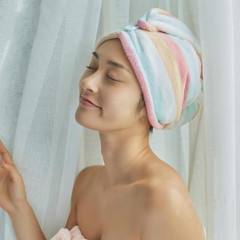 

Women Towels Bathroom Microfiber Towel Hair Towel Bath Towels For Adults, Stripe