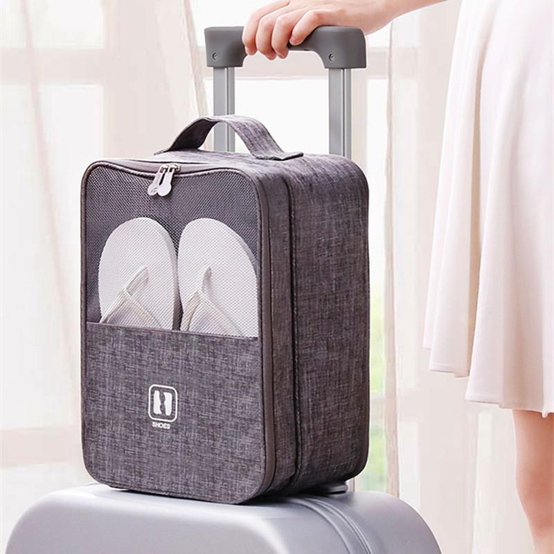 

Portable Dustproof Polyester Storage Shoes Bag Casual Sneakers Classification Finishing Sack Insole Trip Organizer Accessories