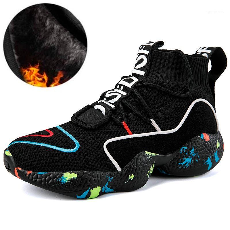 

Winter Men's Boots Warm Boot With Velvet Male Waterproof Shoes Chaussure Mans Casual Shoes For Men Boots Footwear Male Sneakers1, Black plush