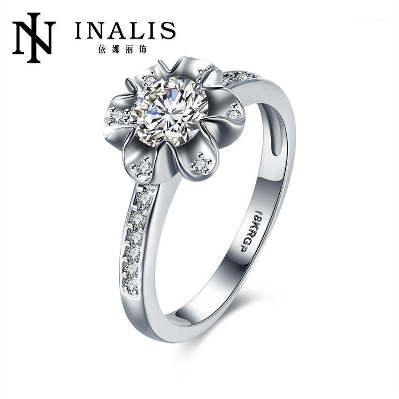 

Wedding Rings 2022 Contracted Fashionable Plating White Gold, Slivery;golden