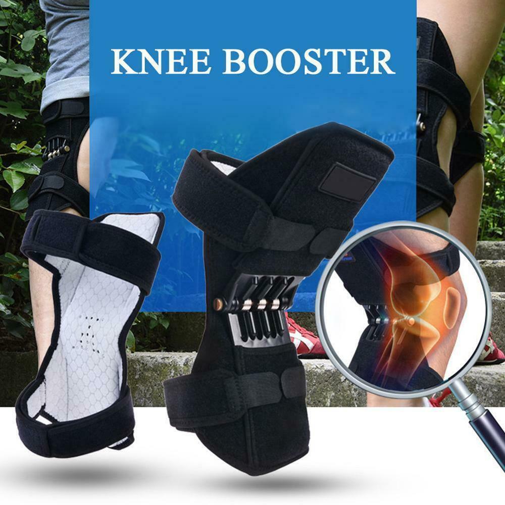 

Sports Support Knee Pads Breathable Powerful Rebound Force Knee Brace Support for training Climbing Power Lift, 1pcs