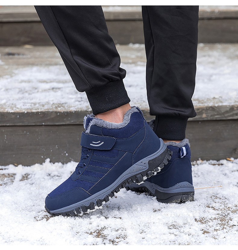 zapatos de talla grande zapat Botas de nieve a la moda para hombre zapatos de talla grande zapat Botas de nieve a la moda para hombre