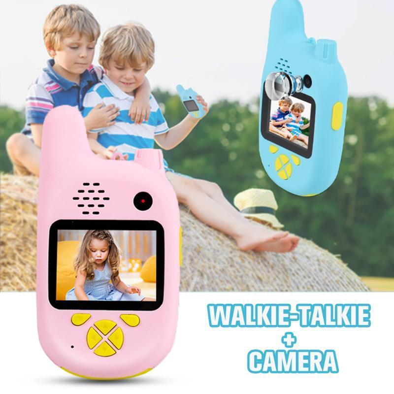 

Kids Walkie Talkie Funny Kids Toys With Camera Camcorder HD Mini Video MP3 Player interactive Game Electronic Toys Children Gift1