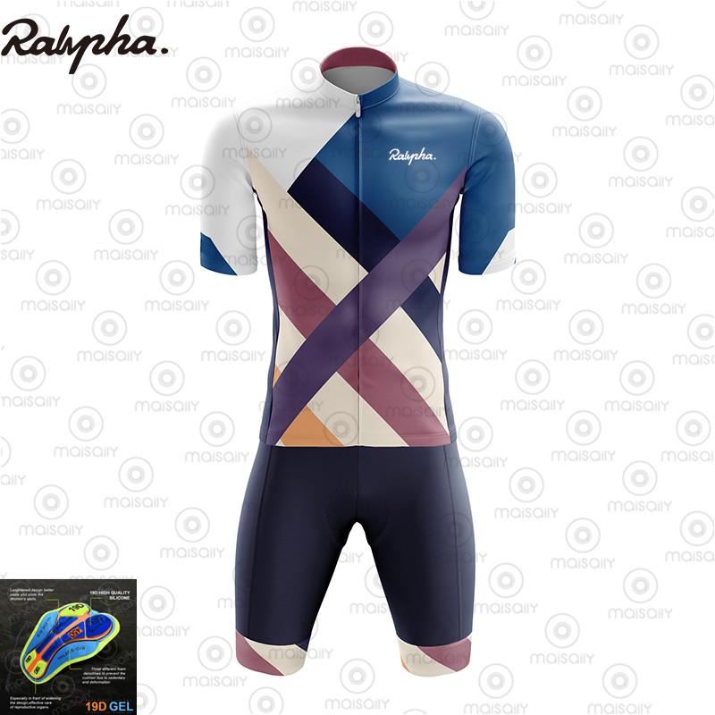 

Cycling Jersey Sets 2020 Team Ralvpha Cycling Clothing MTB Bib Shorts Men Bike Jumpsuit Ropa Ciclismo Triathlon, Cycling shirt 5