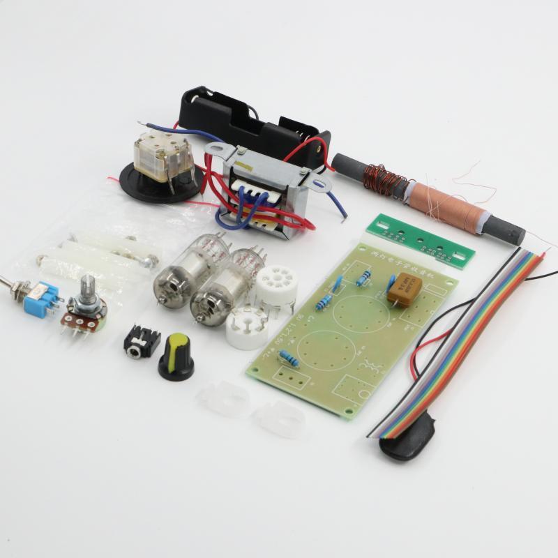 

Radio ARRIVE UPDATE Regenerative Tube Kit DC Two Lights Medium Wave AM With PCB Board 1PCS/LOT1