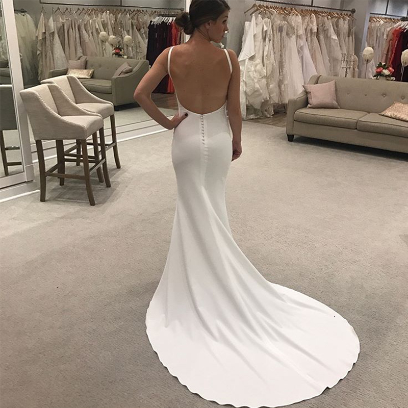 

2021 New Dress, Wedding Dress to Be Dressed As a Sexy, Back-less Novice. 9ZZ2, Same as pictures