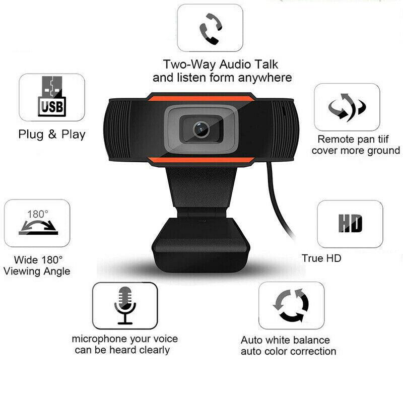 

12.0M Pixels 1080P/480P Video Record USB 2.0 PC Camera HD Webcam Web Camera With MIC For Computer PC Laptop For Yahoo Skype MSN
