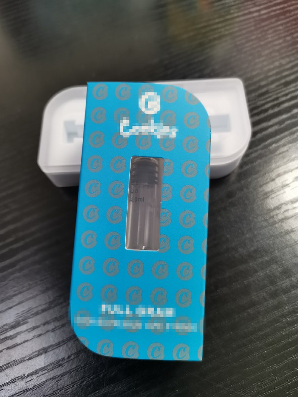 

Hot Sales Transparent 1ml empty Luer Lock Glass cookies Syringe with packaging box