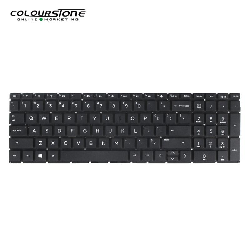 

15-DA US laptop keyboard for 15-da black no frame with small enter keyboard