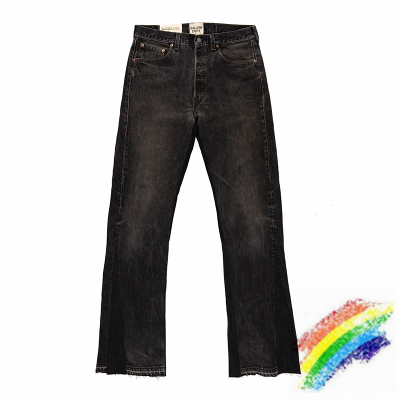 

Black Jeans Men Women 1 1 Best Quality Patchwork Denim Pants, Blue