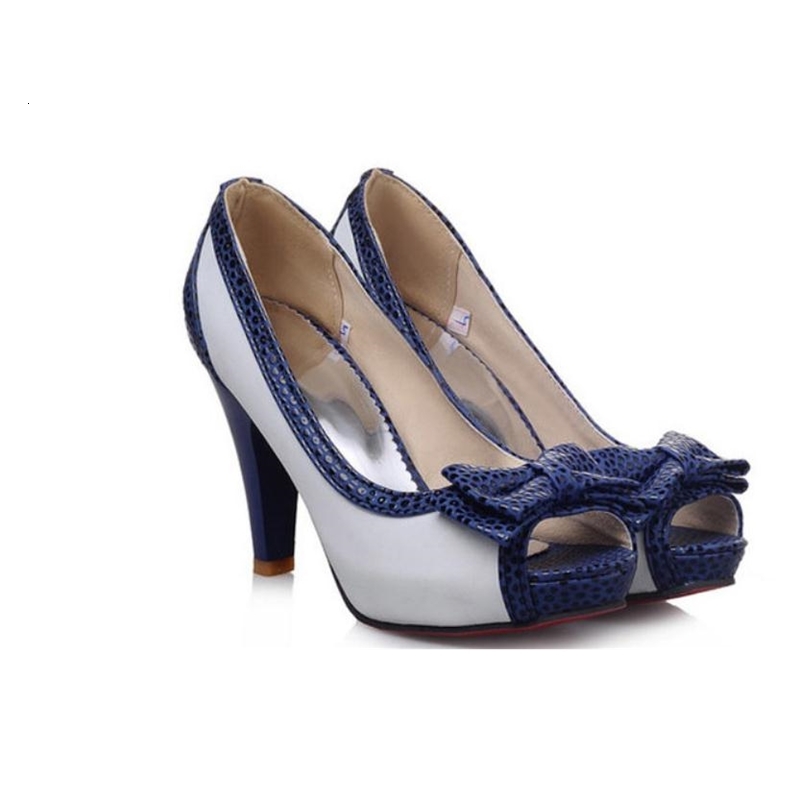 

2021 Free Send New Style Korean Sandals Heels Bowknot Shallow Mouth Women's Shoes P9R0, White