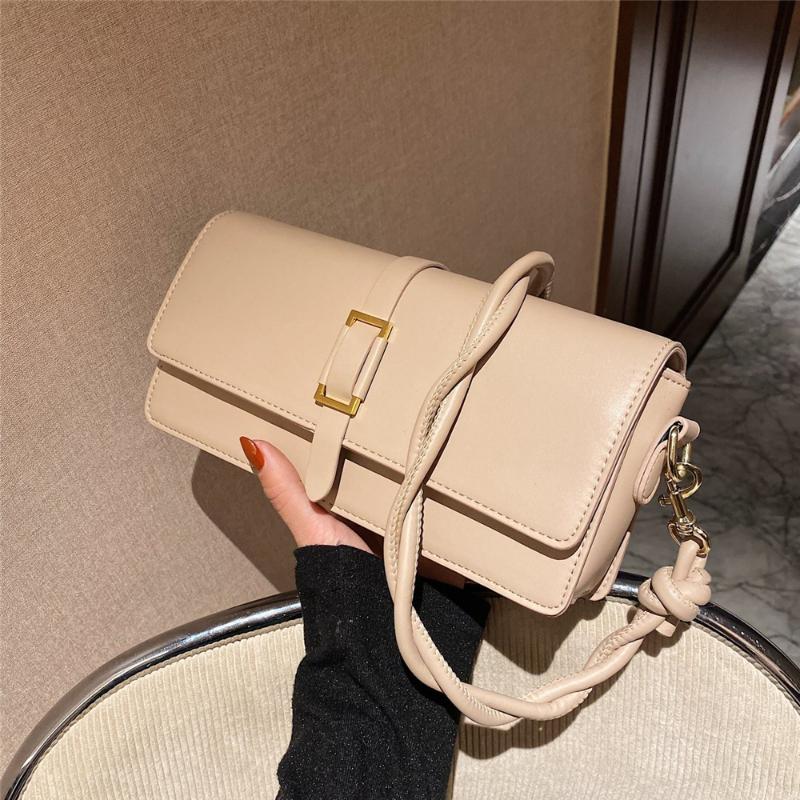 

Retro Women's Shoulder Bags 2021 Fashion Personality Solid Color Messenger Bag Shopper Dating Daily Shopping, Black