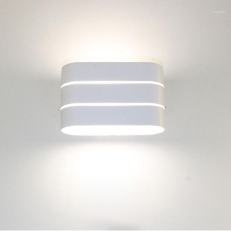 

Stuovaner 6w Modern Aluminum LED Wall Lamp Bedside Night Light Bedroom Living Room Aisle Sconce Light Fixture Wall Decor Art1