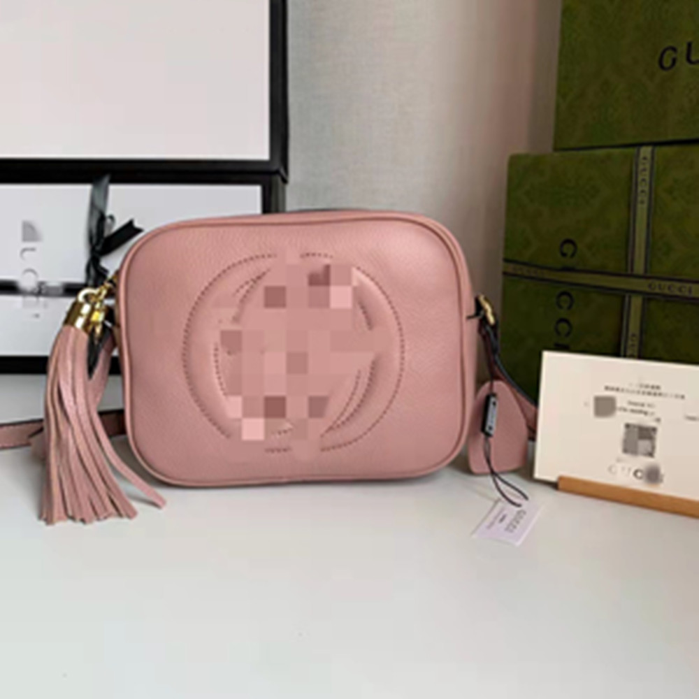 

Designer Handbags high quality Luxury s Wallet Famous handbag women tassel Soho Bag Disco Crossbody bag Fashion Vintage leather Shoulder Bags, Red