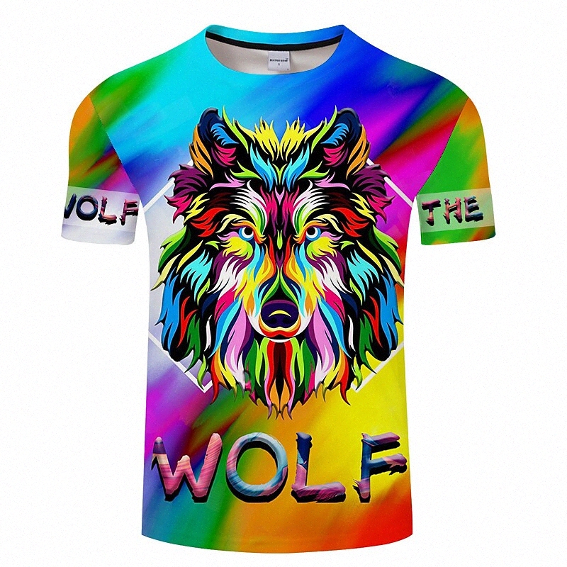 Men's Unisex Tee T shirt Shirt 3D Print Graphic Prints Animal Plus Size Crew Neck Casual Daily 3D Print Short Sleeve Regular Fit Tops Basic
