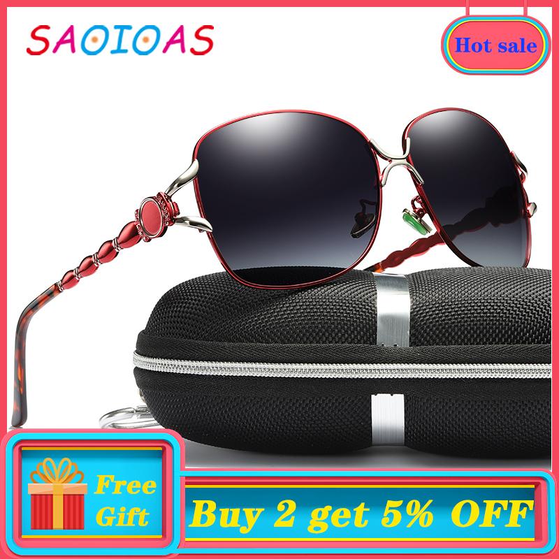 

SAOIOAS Square Sunglasses Women Men Retro Brand designer Metal Frame Oversized Sun Glasses Female Grandient Shades Oculos