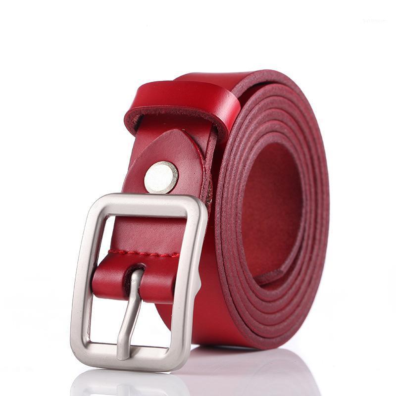 

Lady Genuine Leather Belt Female Buckle Leather Belt Waistbelt Female Cowhide Elastic Hollow Out Belts B-90691, White