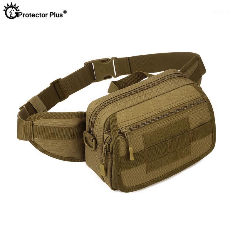 

PROTECTOR PLUS Tactical Molle Waist Bags Multifunction Camo 6 inches phone Messenger Shoulder Outdoor Sports Crossbody1, Jd