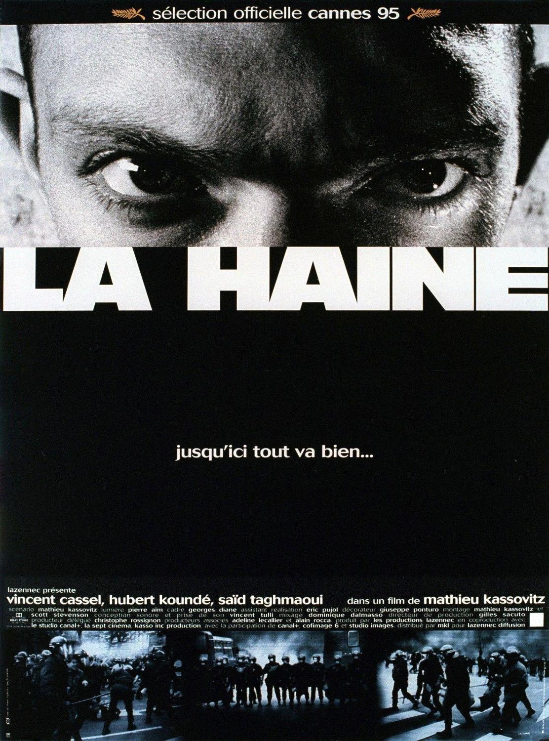

La haine Movie Paintings Art Film Print Silk Poster Home Wall Decor
