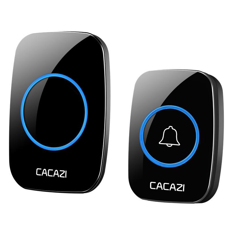 

2020Hot Sale Wireless Waterproof Doorbell 300m Range US EU UK AU Plug Home Intelligent Door Bell Chime 1 2 Button 1 2 3 Receiver