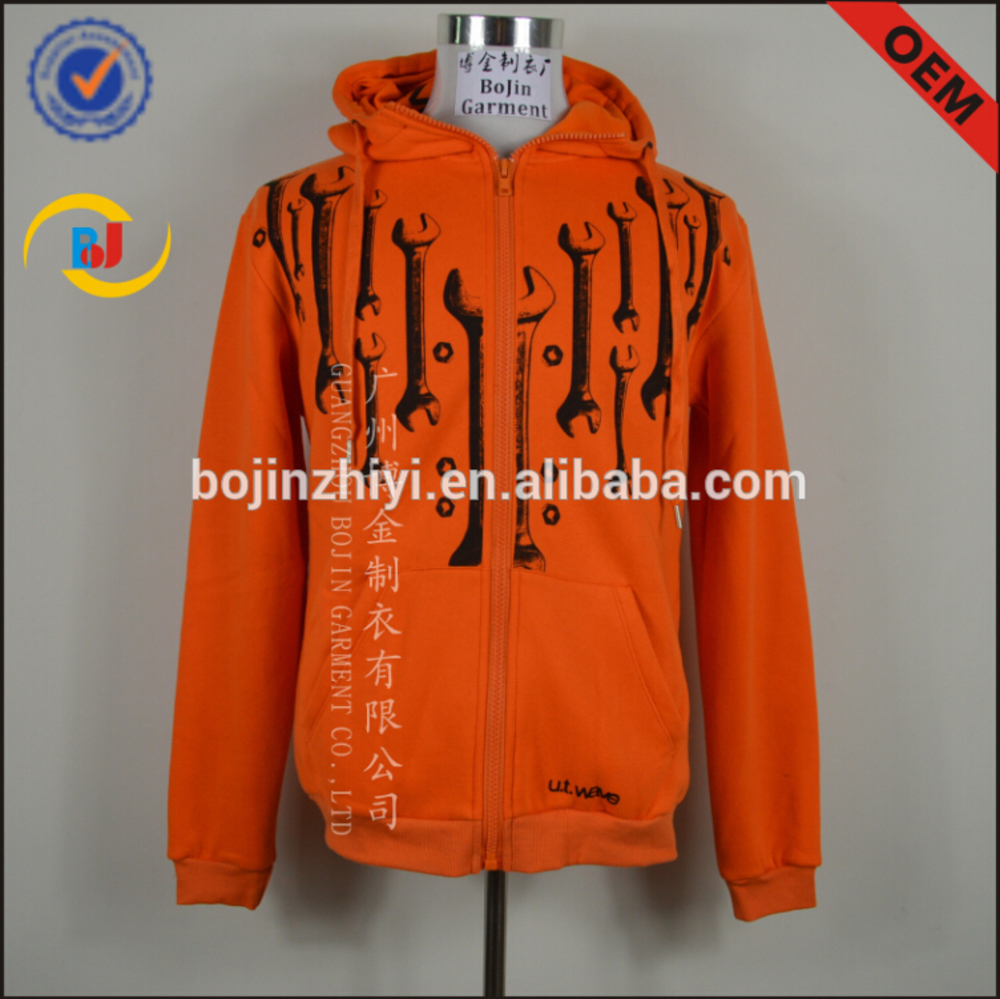 

Wholesale Design Your Own winter zipper Hoodie custom, Black