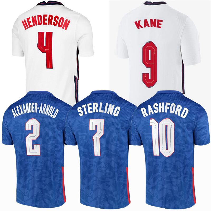 

ALEXANDER-ARNOLD SANCHO RASHFORD soccer jersey E 2020 2021 STERLING KANE NGLAND 20 21 football men and kids shirts jerseys 4XL, Away