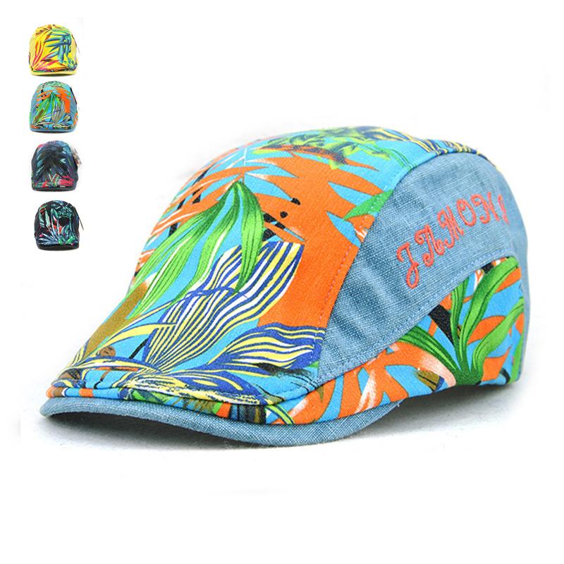 

Adjustable Beret Caps Spring Summer Outdoor Sun Breathable Bone Brim Hats Womens Mens Herringbone Solid Flat Berets Cap Hat, Yellow