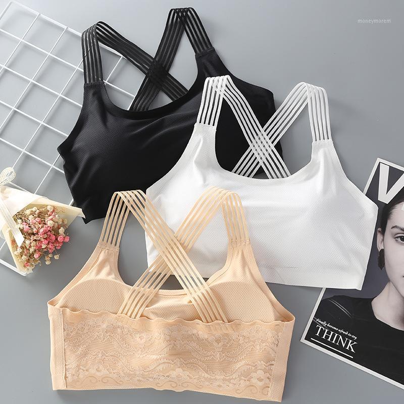 

Women Underwear Ice Silk Bra U-Shaped Seamless Sexy Lingerie Women Brassiere Tube Top Strapless Push up Bralette Lady Sports Bra1, 01