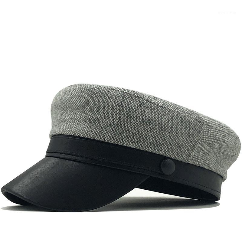 

Simple Wool Women Beret Autumn Winter Octagonal Cap Hats Stylish Artist Painter Newsboy Caps Black Grey girl Beret Hats1, Beige