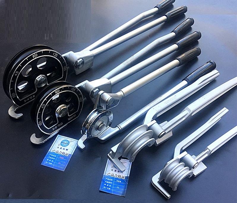 

Free shipping pipe bender stainless steel pipe Copper tube aluminium tube iron copper bending tool made in China