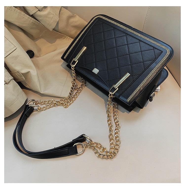 

Girl,Wallet,European Style Retro Fashion Women's Big Bag 2021 New High-Quality Matte Pu Leather Rivet Chain,Women,Shoulder,Bag, Blue