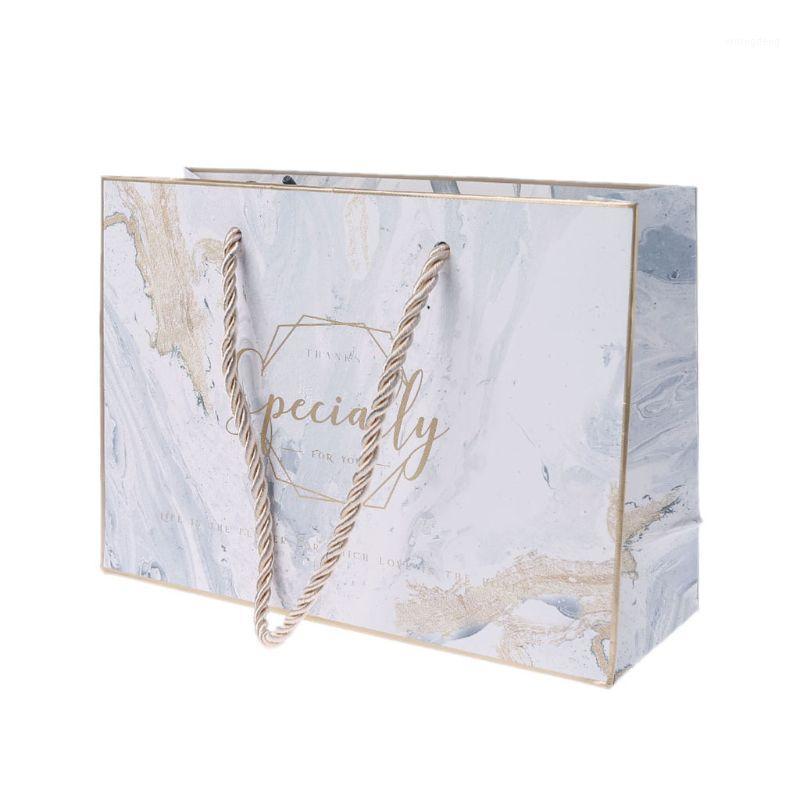 

1PC Paper Gift Bag With Handle Wrapping Package Festival Jewelry Wedding Party Recyclable Bags Birthday Supplies Gift Wrap1