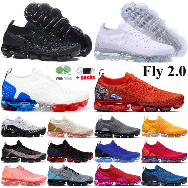 

2022 Knit 2.0 3.0 Running Shoes Fly xamropav Navy Blue Burst Heel Graphic Team Cheetah Black Mens Trainers Cushion Sneakers Women Breathable Size 36-45