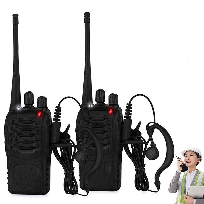 

Baofeng BF-888S Walkie-talkie 2Pcs Professional Radio Station Transceiver Two Way 400-470MHZ 16CH DC 5V 1000mA Portable Radio
