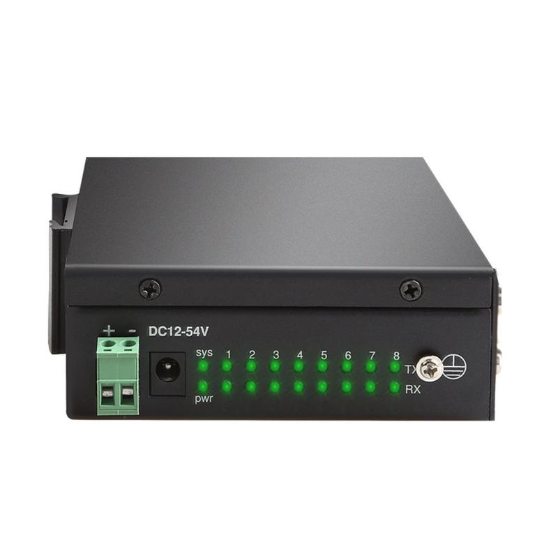 

DIEWU 8 ports RS232 RS485 RS422 to Ethernet TCP/IP Converter Multiple Serial Device Server Switch Modbus